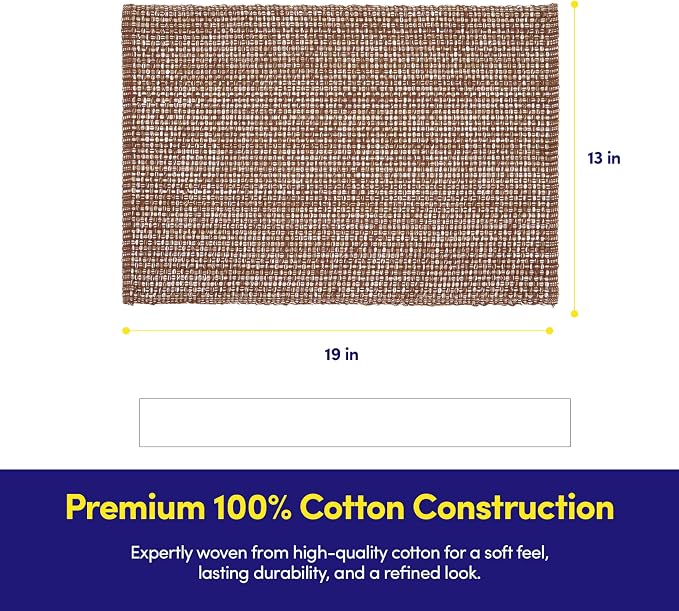 Sweet Home Collection 100% Cotton Placemats - Image 4
