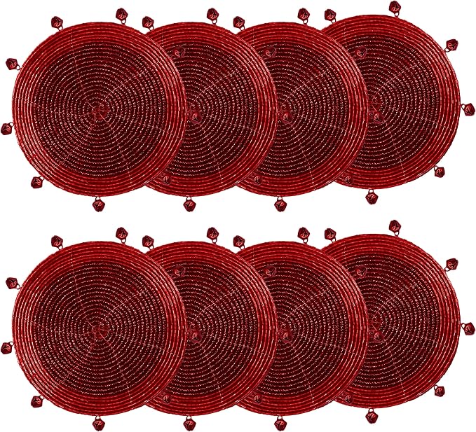 COTTON CRAFT Glitz Handmade Beaded Coasters by COTTONCRAFT
