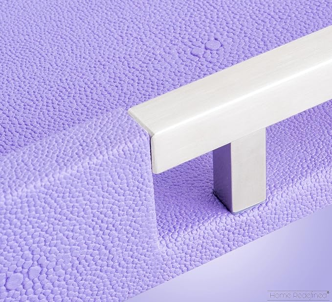 Modern Elegant 17.5"x12" Rectangle Purple Lavender Shagreen Faux Leather - Image 6