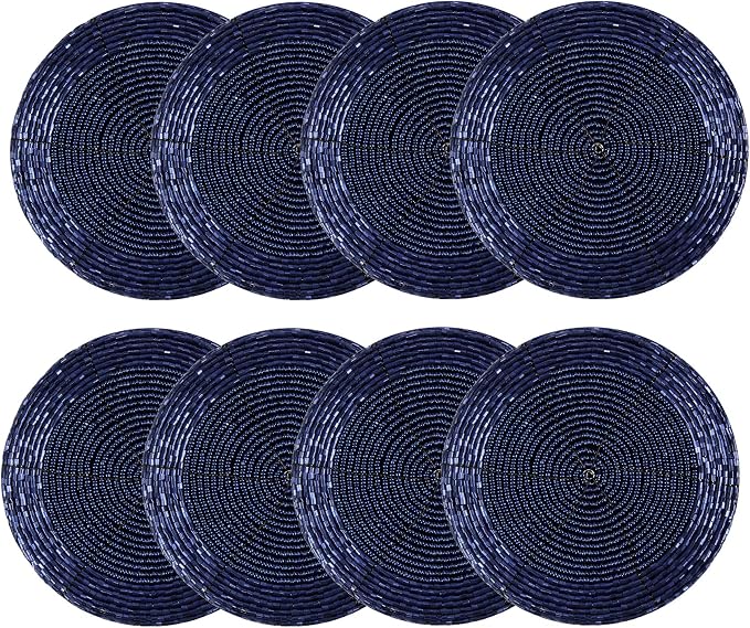 COTTON CRAFT Glitz Handmade Beaded Coaster by COTTONCRAFT