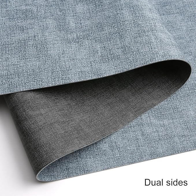 Table Runners 55 Inch Long, Dual-Sided Faux Leather Table Runner | Waterproof - Image 2