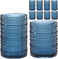 ZMOWIPDL 12oz & 15oz Hobnail Drinking Glasses, by ZMOWIPDL