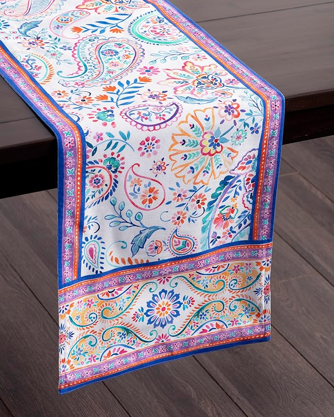 Maison d' Hermine Table Runner 100% Cotton 14.50" x 72" | Table Runners 72 - Image 7