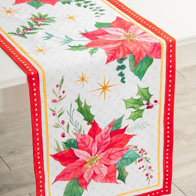 Maison d' Hermine Table Runner 100% Cotton 14.50" x 108" | Table Runners 108 - Image 9