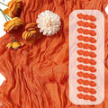 12 Pack Orange Cheesecloth Table Runner 17 x 108 Inch Gauze TableRunner Fabric by Unknown