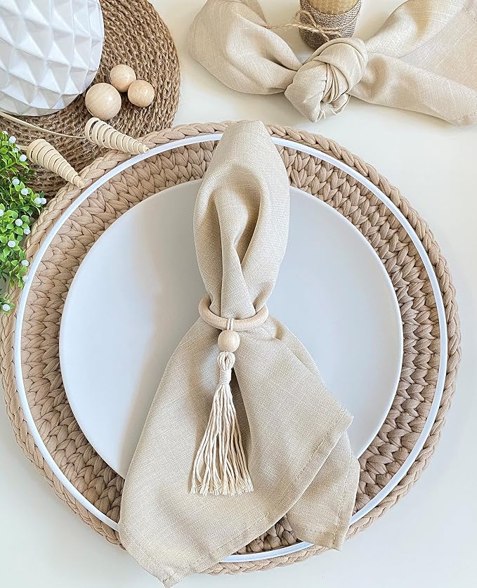 Napkin Rings Set of 6 - Image 6