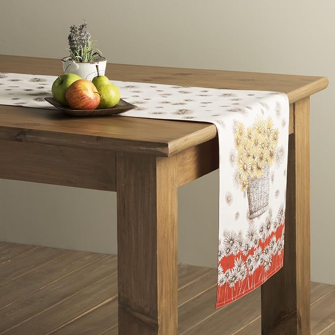 Maison d' Hermine Table Runner 100% Cotton 14.50" x 60" | Table Runners 60 - Image 6