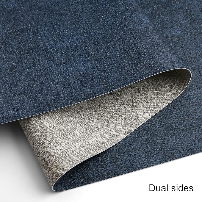 Table Runners 94 Inch Long, Dual-Sided Faux Leather Table Runner | Waterproof - Image 2