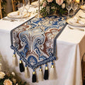 Banquet Table Runner 94" Navy Blue by Jiino