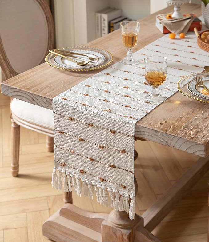 Caflife Boho Table Runner 72 Inchs Long - Image 2