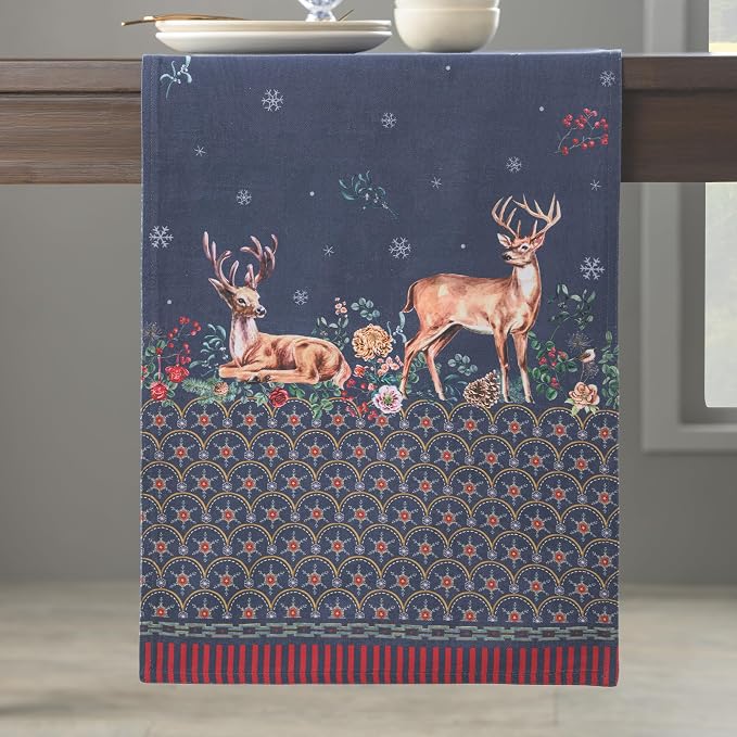 Maison d' Hermine Table Runner 100% Cotton 14.50" x 72" | Table Runners 72 - Image 8