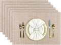 Aofmee Placemats, Placemats Set of 6, Heat Resistant Place Mats, Washable PVC by Aofmee