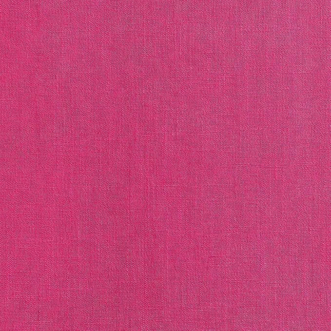 Linen Textured Border Table Runner, 14 x 36 Inch Hot Pink | Mitered Corner - Image 6