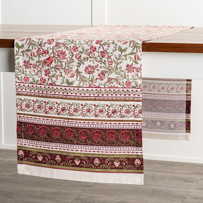 Maison d' Hermine Table Runner 100% Cotton 14.50" x 108" | Table Runners 108 - Image 8