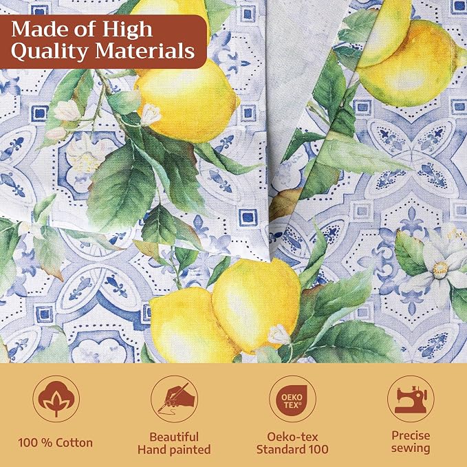 Maison d' Hermine Table Runner 100% Cotton 14.50" x 72" | Table Runners 72 - Image 3