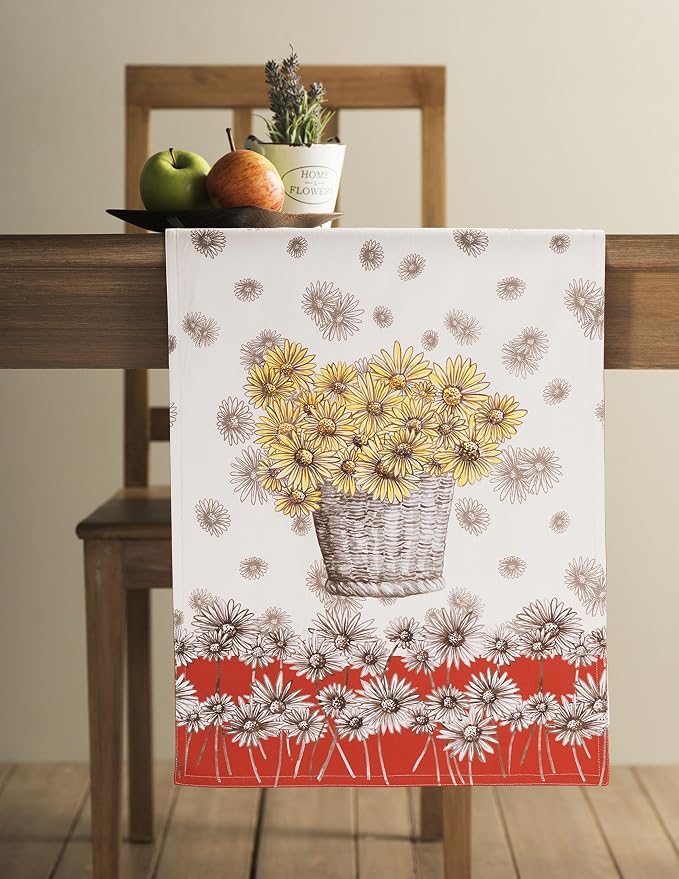 Maison d' Hermine Table Runner 100% Cotton 14.50" x 48" | Table Runners 48 - Image 4