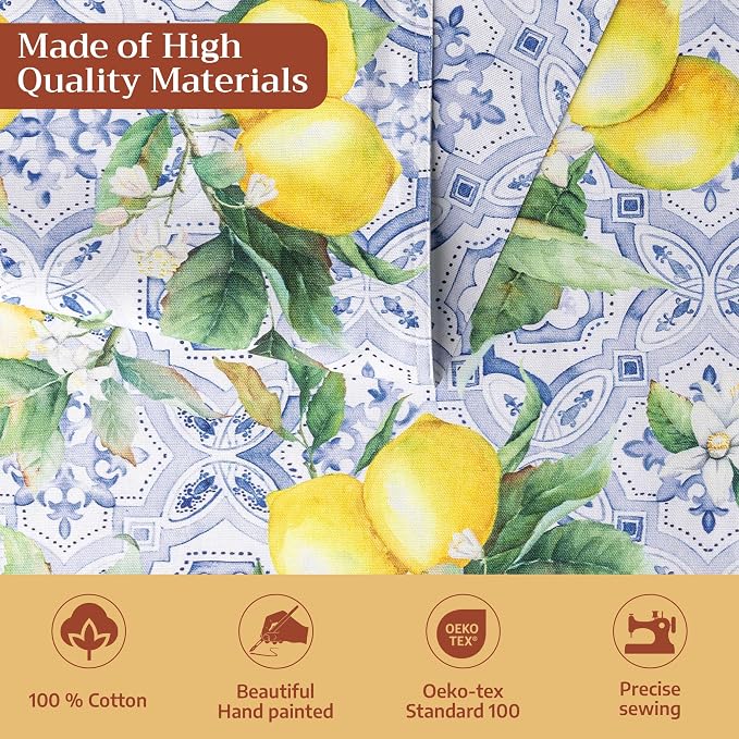 Maison d' Hermine Table Runner 100% Cotton 14.50" x 108" | Table Runners 108 - Image 3