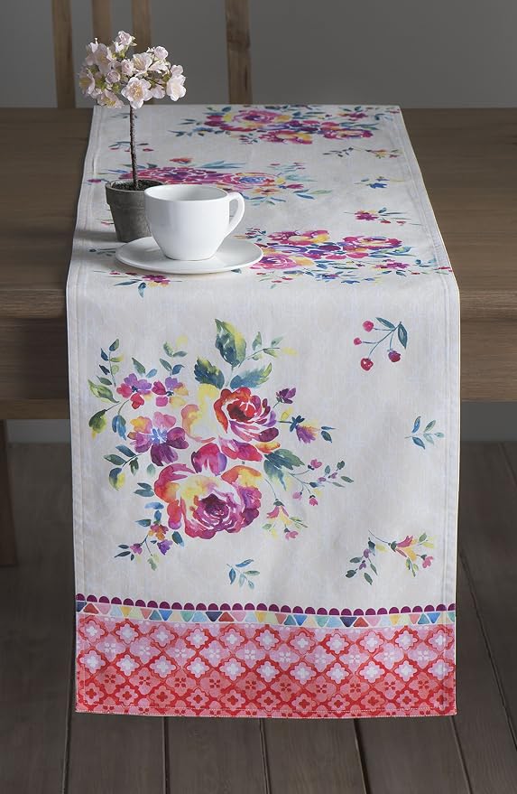 Maison d' Hermine Table Runner 100% Cotton 14.50" x 108" | Table Runners 108 - Image 9