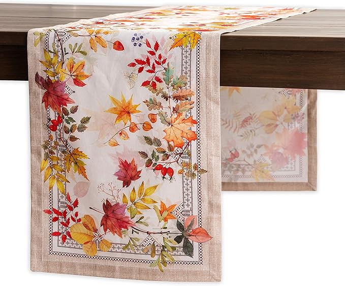 Maison d' Hermine Table Runner 100% Cotton 14.50" x 90" | Table Runners 90 by MaisondHermine