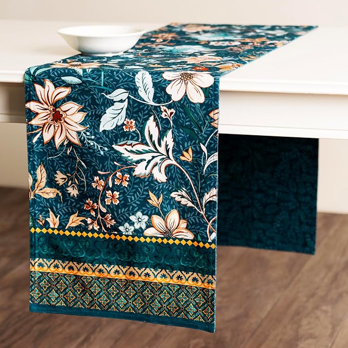 Maison d' Hermine Table Runner 100% Cotton 14.50" x 108" | Table Runners 108 - Image 3