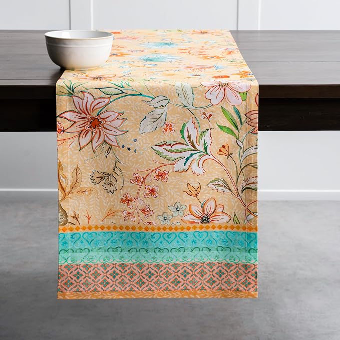 Maison d' Hermine Table Runner 100% Cotton 14.50" x 108" | Table Runners 108 - Image 9