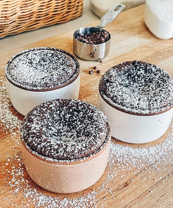 Mora 6oz Ceramic Ramekins, Creme Brulee, Ice Cream - Image 5