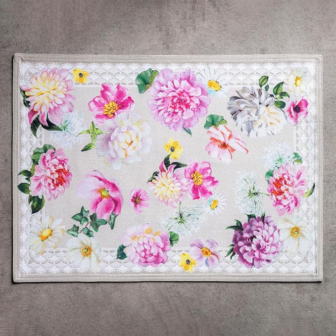 Maison d' Hermine Placemats Set of 4 Reusable 100% Cotton | Cloth Place Mats - Image 8