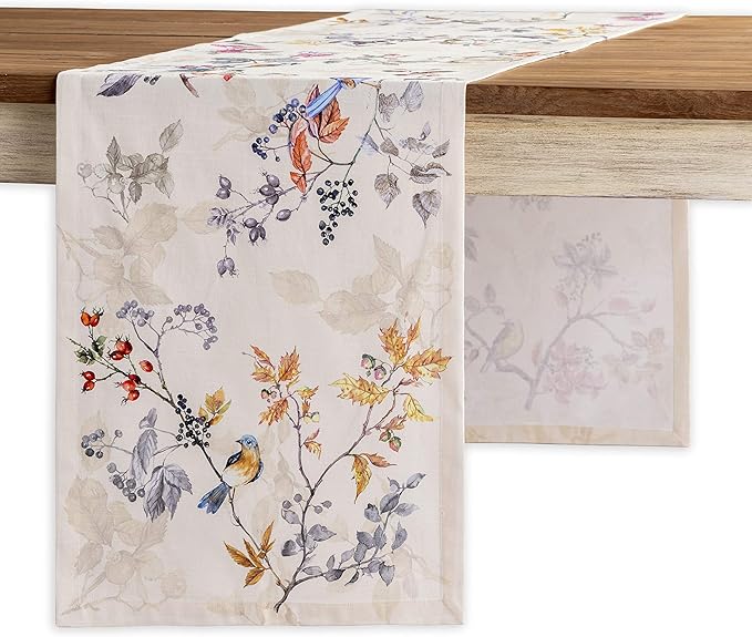 Maison d' Hermine Table Runner 100% Cotton 14.50" x 48" | Table Runners 48 by MaisondHermine