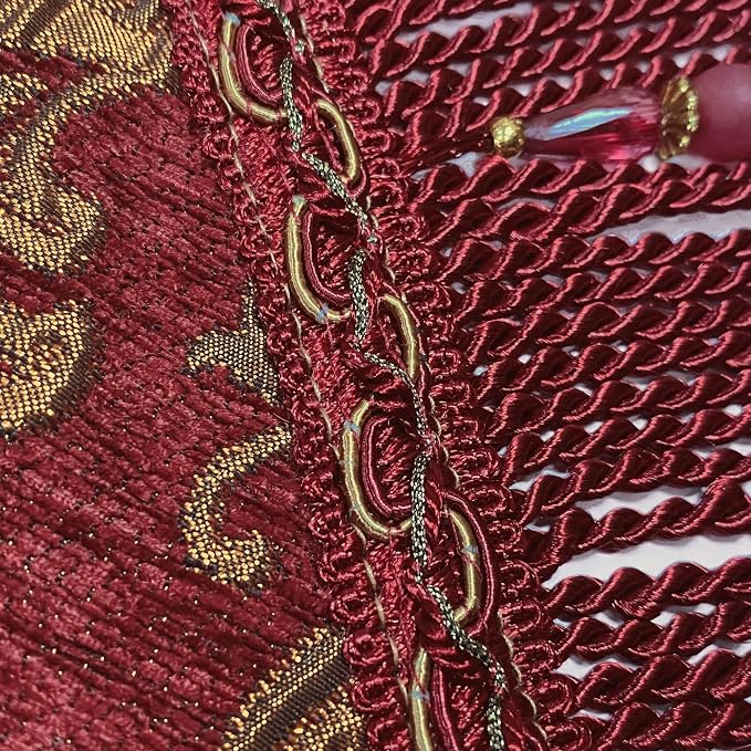 Loom and Mill Luxury Vintage Chenille Table Runner 108 Inches Long, 13x108 inch - Image 5