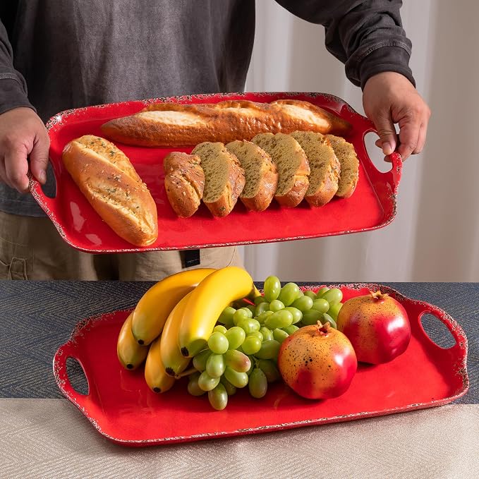 Christmas Large Melamine Serving Tray - Image 3