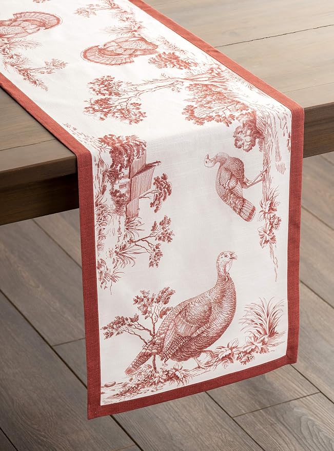 Maison d' Hermine Table Runner 100% Cotton 14.50" x 36" | Table Runners 36 - Image 5
