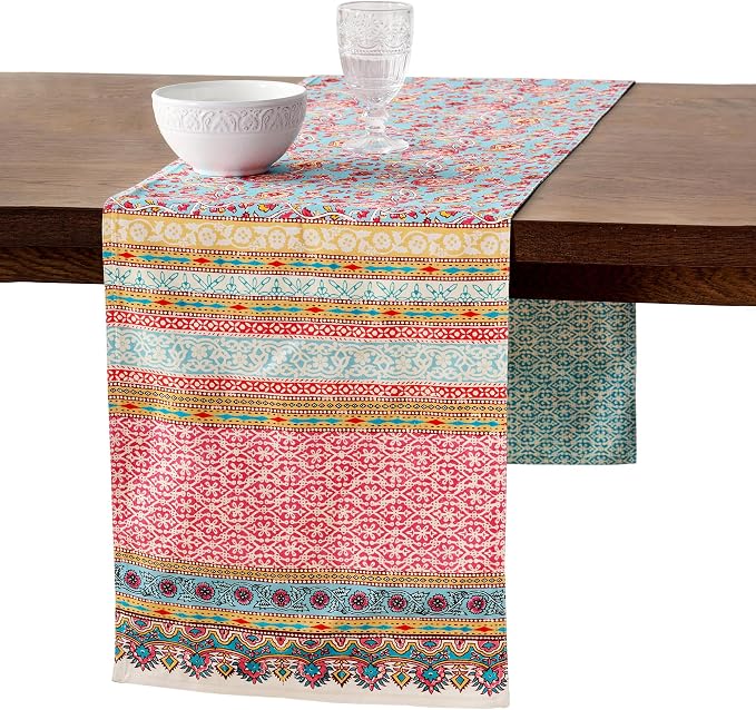 Maison d' Hermine Table Runner 100% Combed Cotton 14.5"x108" | Table Runners by MaisondHermine