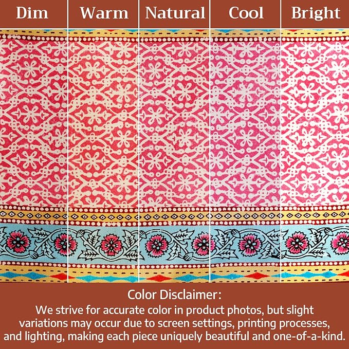 Maison d' Hermine Table Runner 100% Combed Cotton 14.5"x108" | Table Runners - Image 9