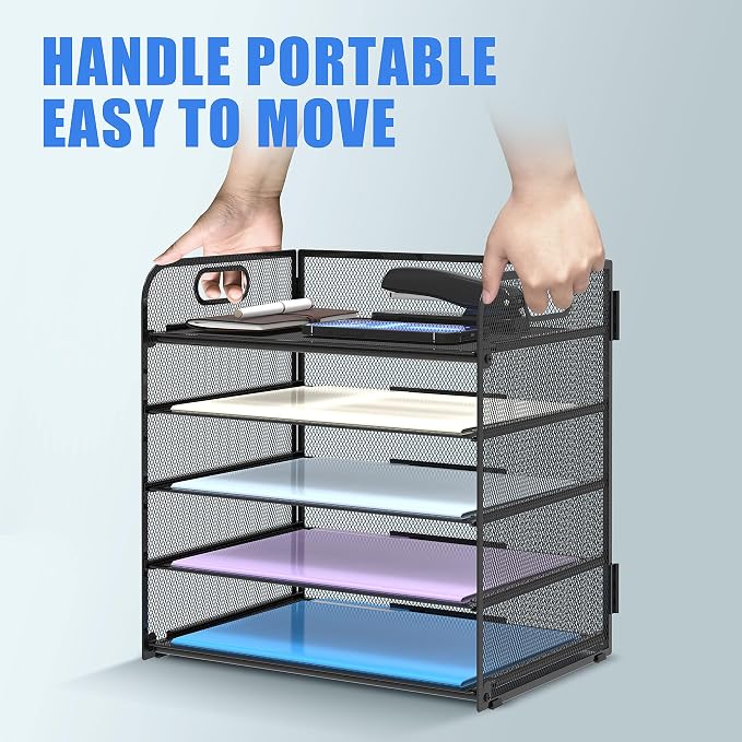 2 Pack 5-Tier Desk Organizer - Image 5