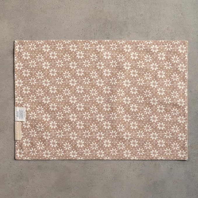 Maison d' Hermine Placemats Set of 4 Reusable 100% Cotton | Cloth Place Mats - Image 9