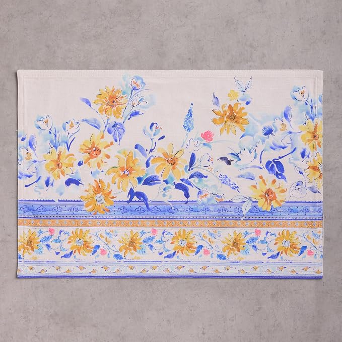 Maison d' Hermine Placemats Set of 4 Reusable 100% Cotton | Cloth Place Mats - Image 8