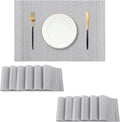 Leetaltree Lunar Grey Placemats Set of 12 by Leetaltree-ArtatEveryTable