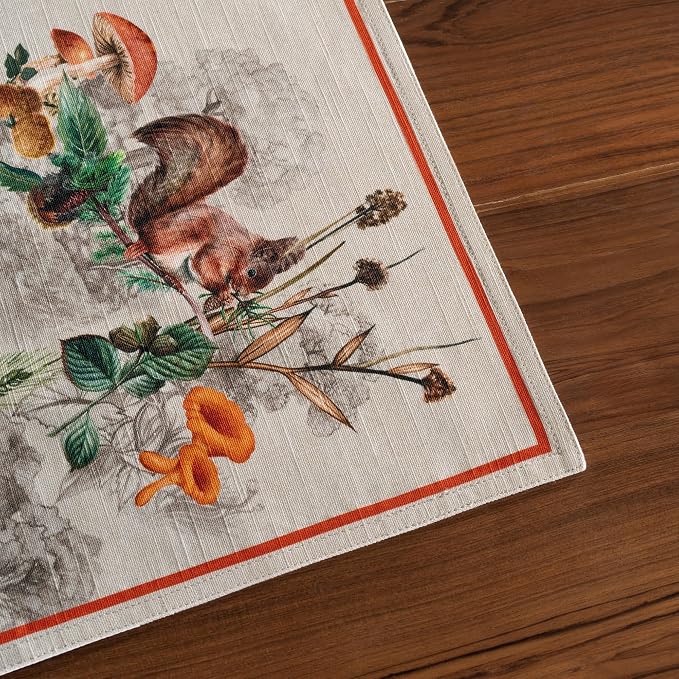 Maison d' Hermine Placemats Set of 4 Reusable 100% Cotton | Cloth Place Mats - Image 9