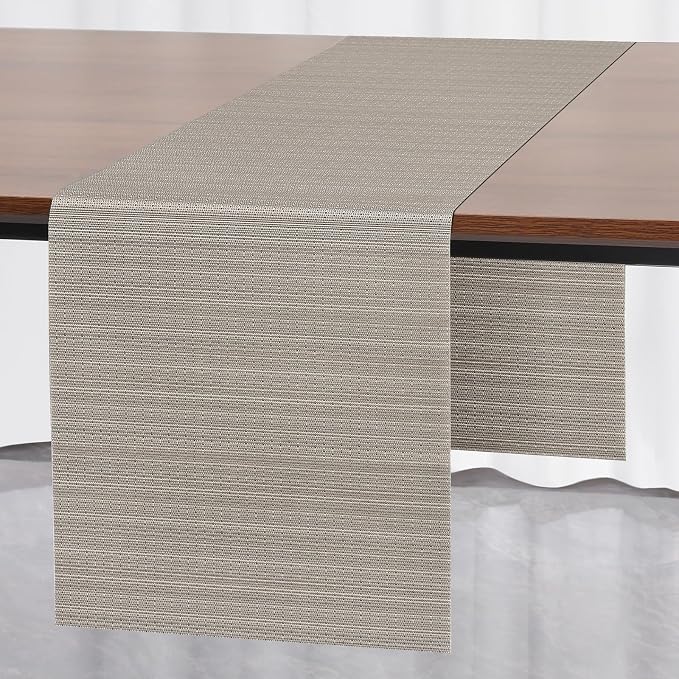 Myir JUN Table Runner Home Decor Dining Table Runners | Vinyl Table Runner 55 by MyirJUN