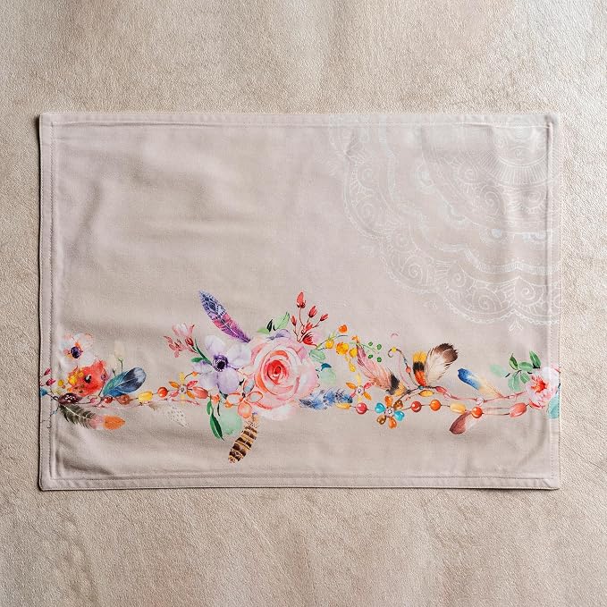 Maison d' Hermine Placemats Set of 4 Reusable 100% Cotton | Cloth Place Mats - Image 8