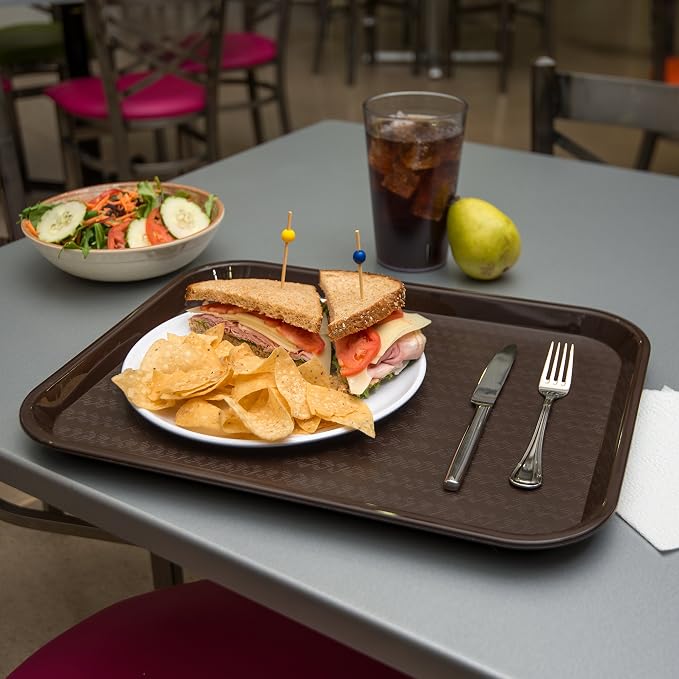 Carlisle FoodService Products Cafe Plastic Fast Food Tray - Image 5