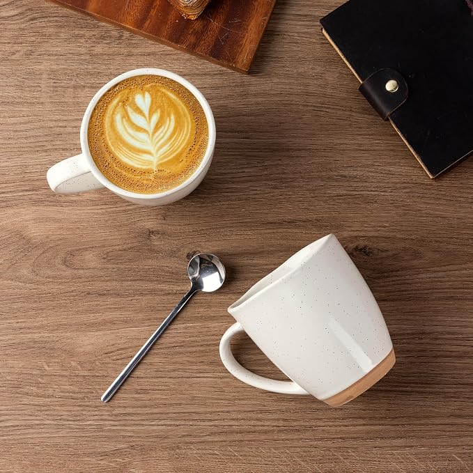 AmorArc 12oz Coffee Mugs, Ceramic Coffee Mugs set of 4 - Image 3