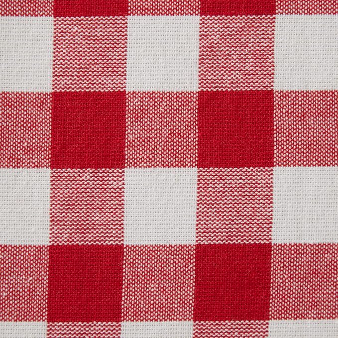 DII Checkered Tabletop Collection 100% Cotton, Machine Washable, Tablecloth - Image 3