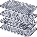 LEHAHA Serving Platters Set of 4, Serving Dishes by LEHAHA