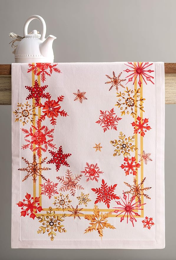 Maison d' Hermine Table Runner 100% Cotton 14.50" x 48" | Table Runners 48 - Image 8