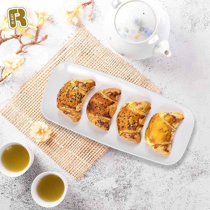 R-kay 4 Pack Plastic Serving Trays - Image 2