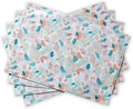 Maison d' Hermine Placemats Set of 4 Reusable 100% Cotton | Cloth Place Mats by MaisondHermine