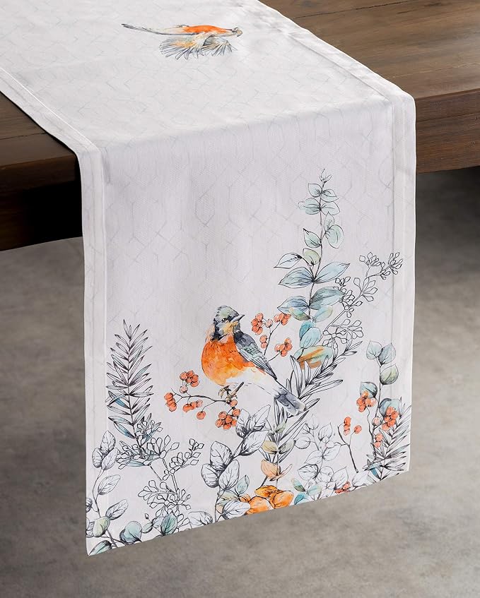 Maison d' Hermine Table Runner 100% Cotton 14.50" x 60" | Table Runners 60 - Image 5
