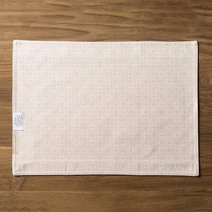 Maison d' Hermine Placemats Set of 4 Reusable 100% Cotton | Cloth Place Mats - Image 9