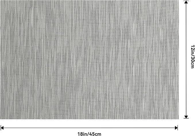 Leetaltree Silver Placemats Set of 12 - Image 9